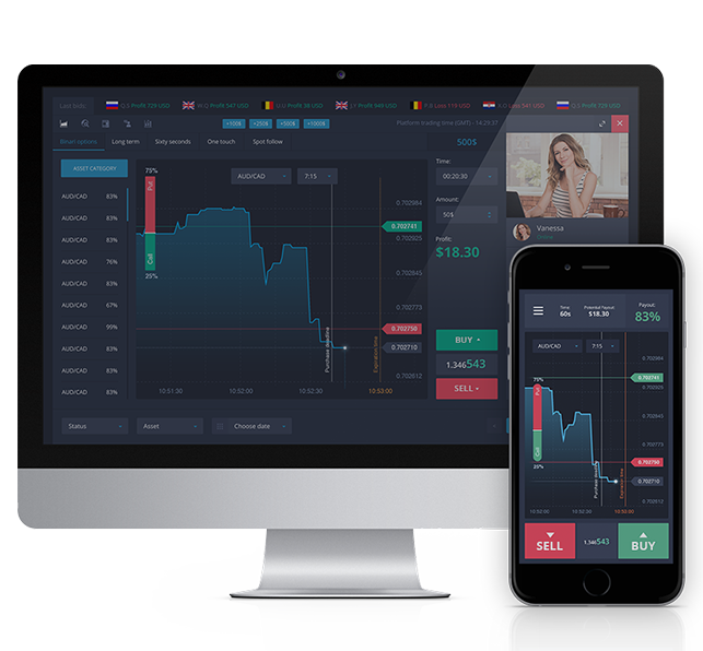 Accutprostraders trading platform on desktop and mobile